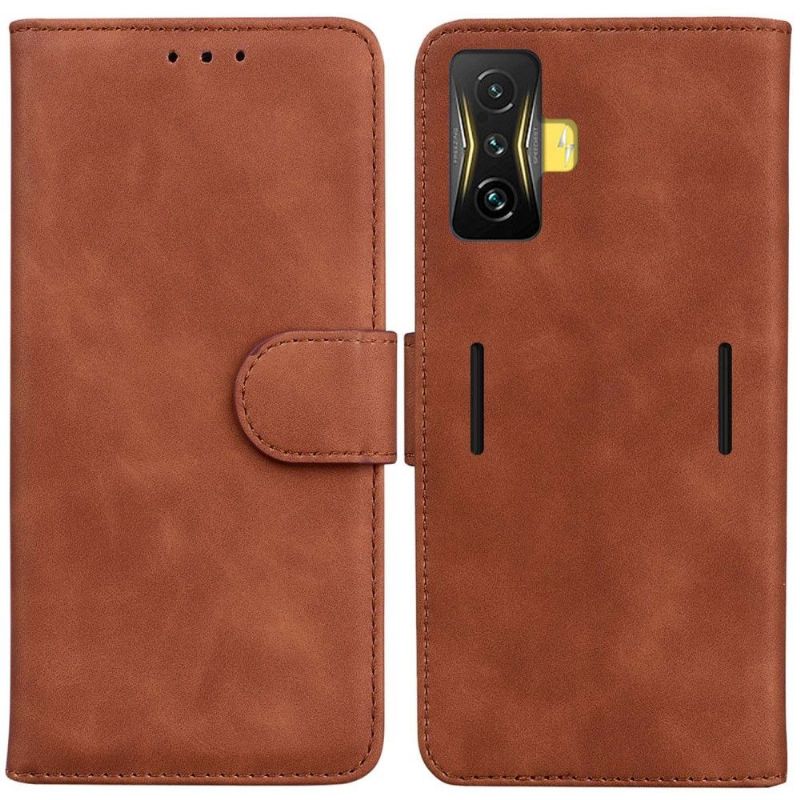 Flip Cover Poco F4 GT Roman Soft Touch