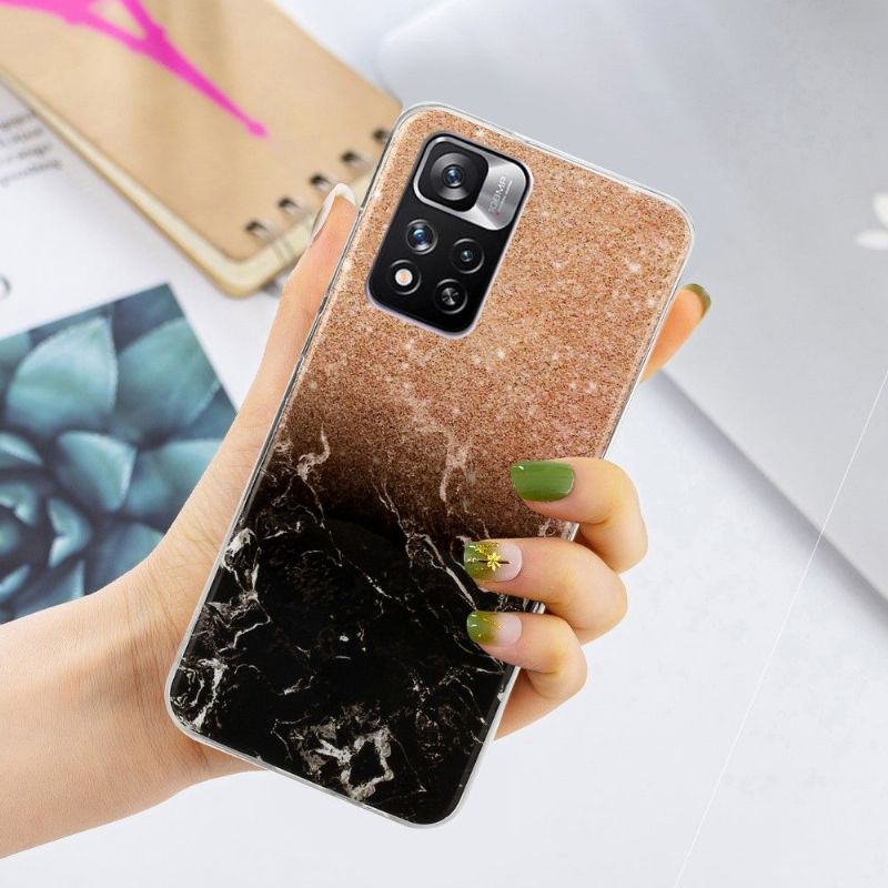 Cover Xiaomi Redmi Note 11 Pro Plus 5G Glitter Marmor