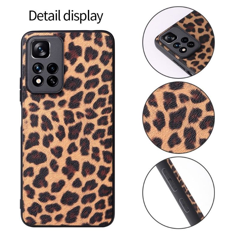 Cover Xiaomi Redmi Note 11 Pro Plus 5G Leopardmønster