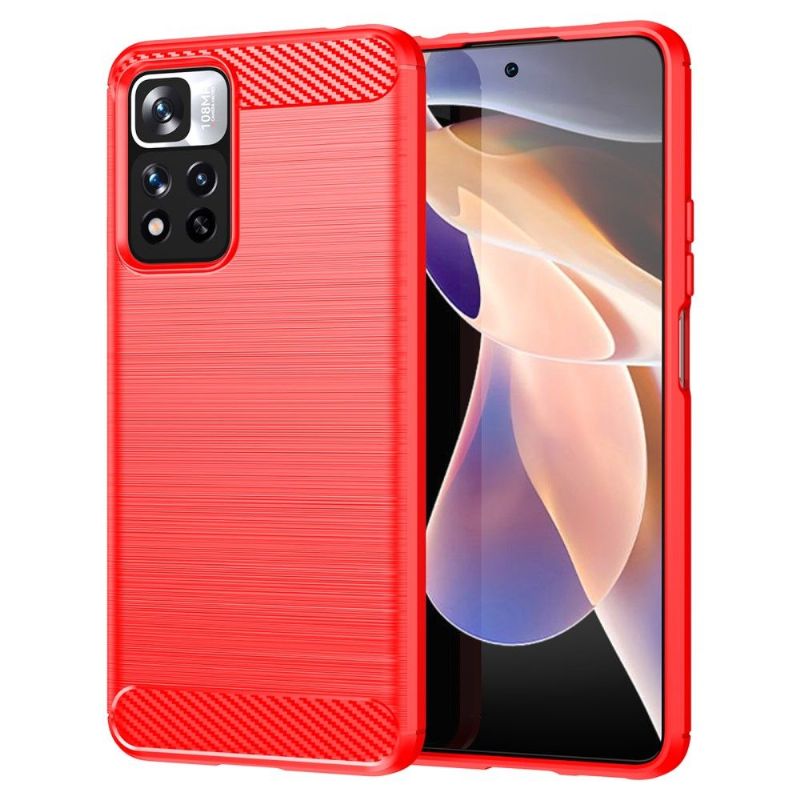 Cover Xiaomi Redmi Note 11 Pro Plus 5G Silikone Børstet Effekt