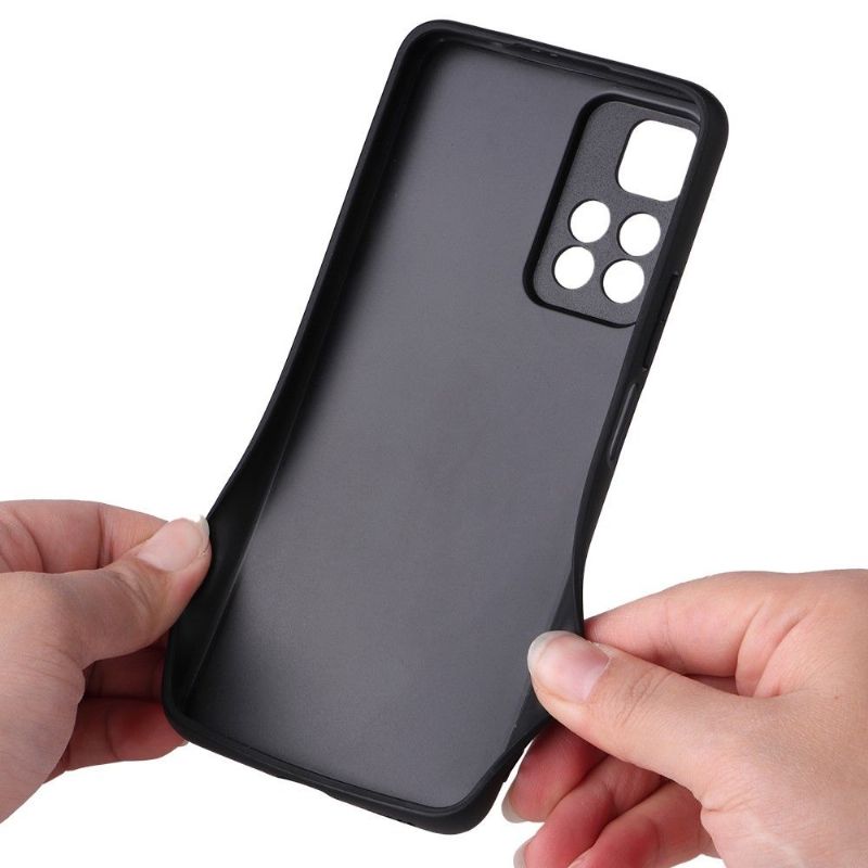 Cover Xiaomi Redmi Note 11 Pro Plus 5G Sort Krokodilleeffekt