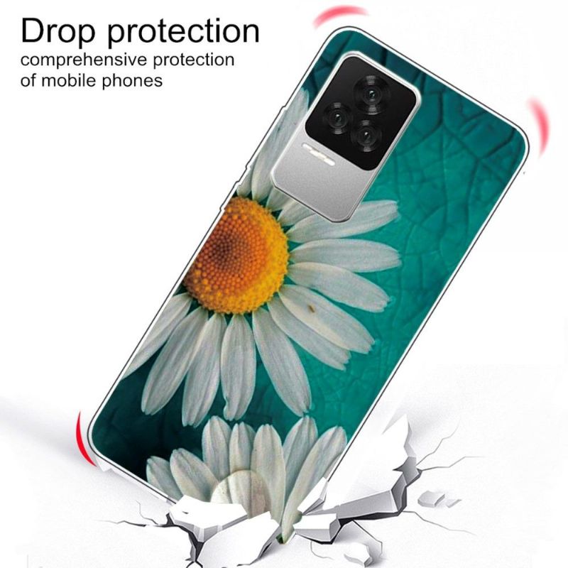 Mobilcover Poco F4 Original Daisy Flower