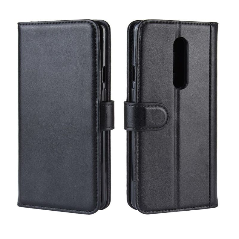 Case OnePlus 7 Pro Original Premium Læder Kortholder - Sort