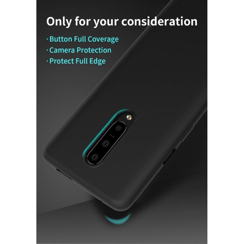 Cover OnePlus 7 Pro Anti-fald Ultra Tynd Mat Belægning - Sort