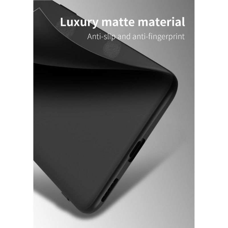 Cover OnePlus 7 Pro Anti-fald Ultra Tynd Mat Belægning - Sort