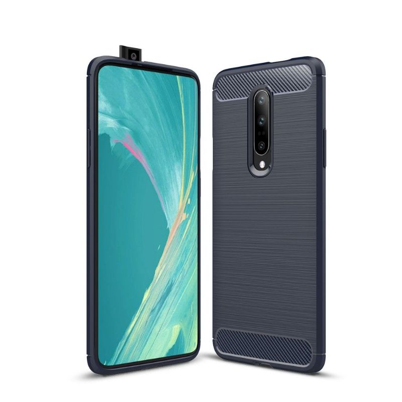 Cover OnePlus 7 Pro Carbon Børstet Gel