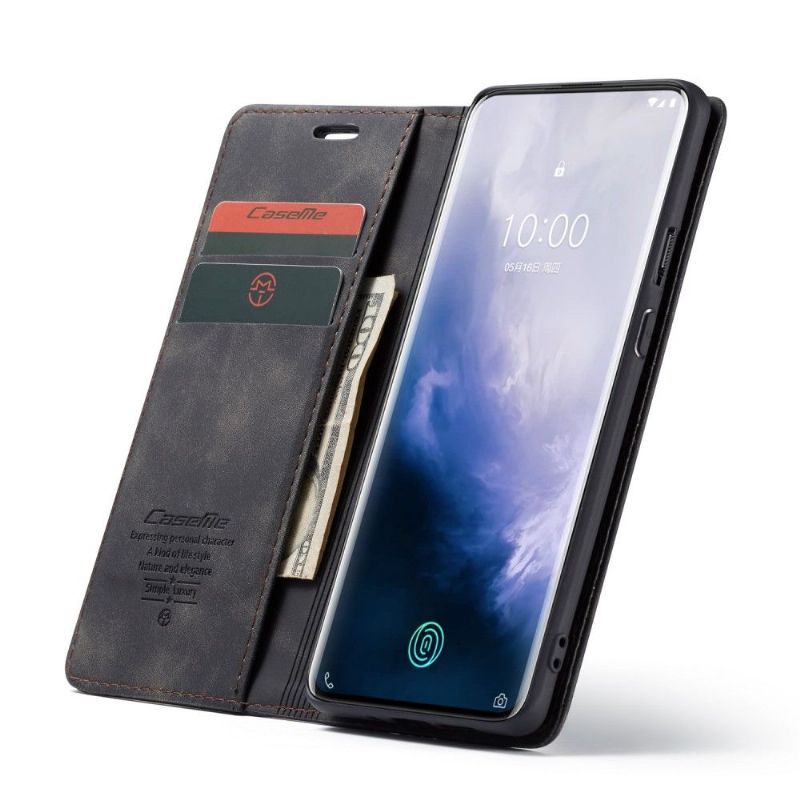 Flip Cover OnePlus 7 Pro Anti-fald Kunstlæder Golias