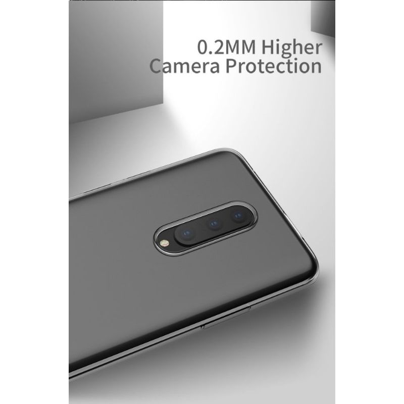 Mobilcover OnePlus 7 Pro Gennemsigtig Silikone