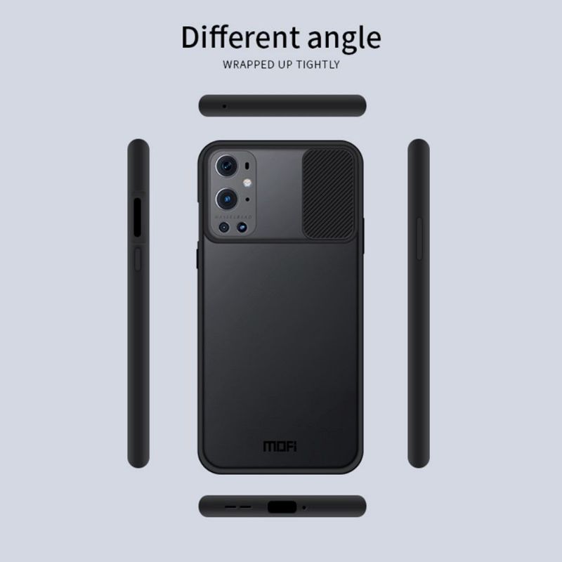 Cover OnePlus 9 Pro Anti-fald Mofi Med Baglinsedæksel