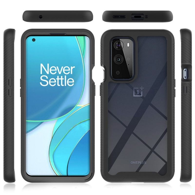 Cover OnePlus 9 Pro Hemming Hybrid Clear Back Stødsikker