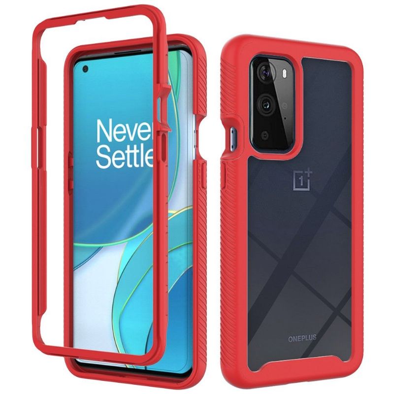 Cover OnePlus 9 Pro Hemming Hybrid Clear Back Stødsikker