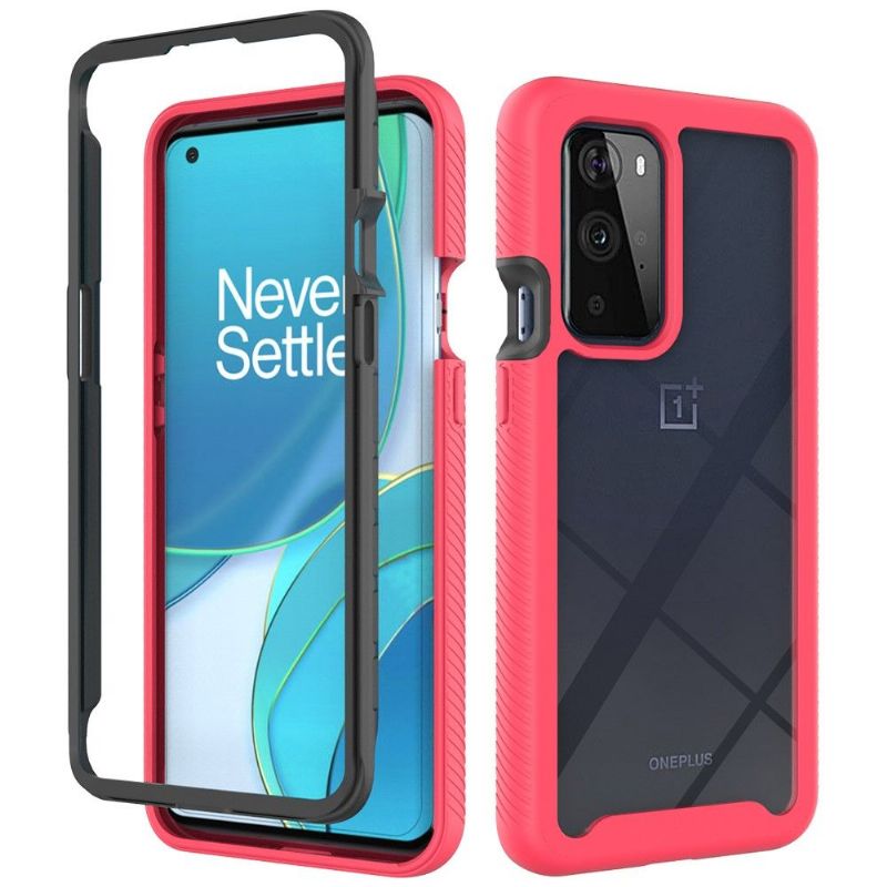 Cover OnePlus 9 Pro Hemming Hybrid Clear Back Stødsikker