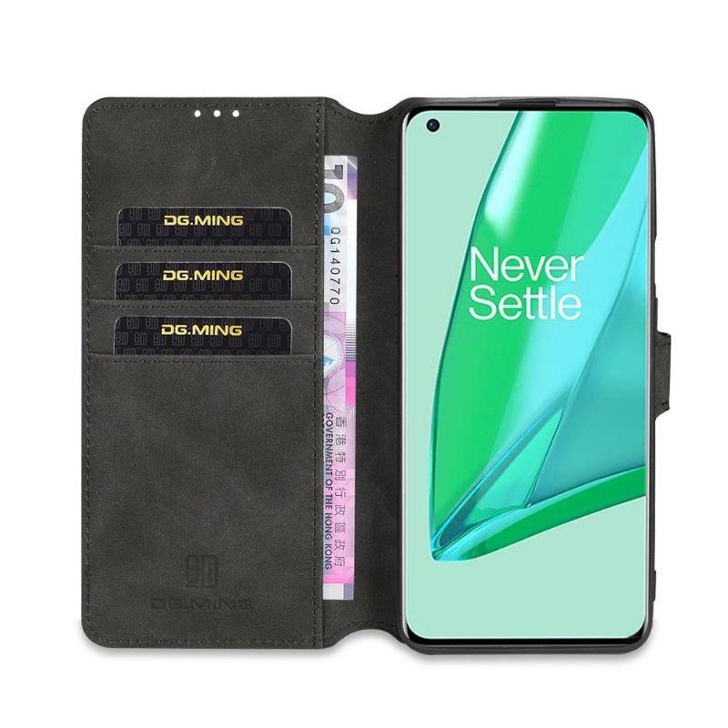 Flip Cover OnePlus 9 Pro Anti-fald Dg Ming Retro Style