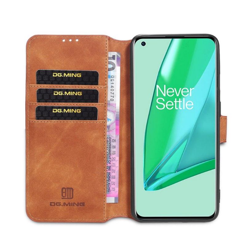 Flip Cover OnePlus 9 Pro Anti-fald Dg Ming Retro Style