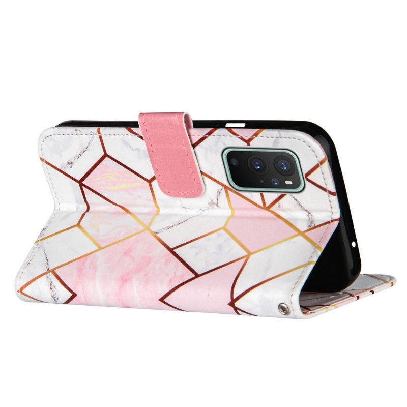 Flip Cover OnePlus 9 Pro Chic Geometri