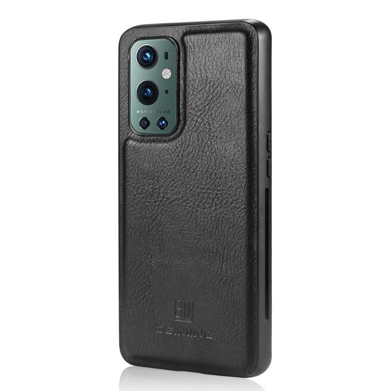 Flip Cover OnePlus 9 Pro Hemming Beskyttelsessæt 2 i 1 Og Aftagelig Skal