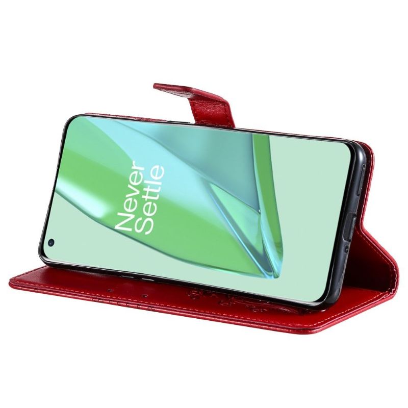 Flip Cover OnePlus 9 Pro Supportfunktion Sommerfugle