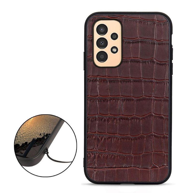 Cover Samsung Galaxy A13 4G Chic Croco Skin Look