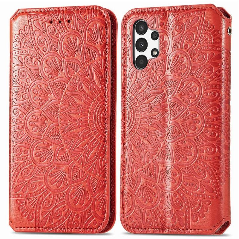 Flip Cover Samsung Galaxy A13 4G Hemming Chic Mandala