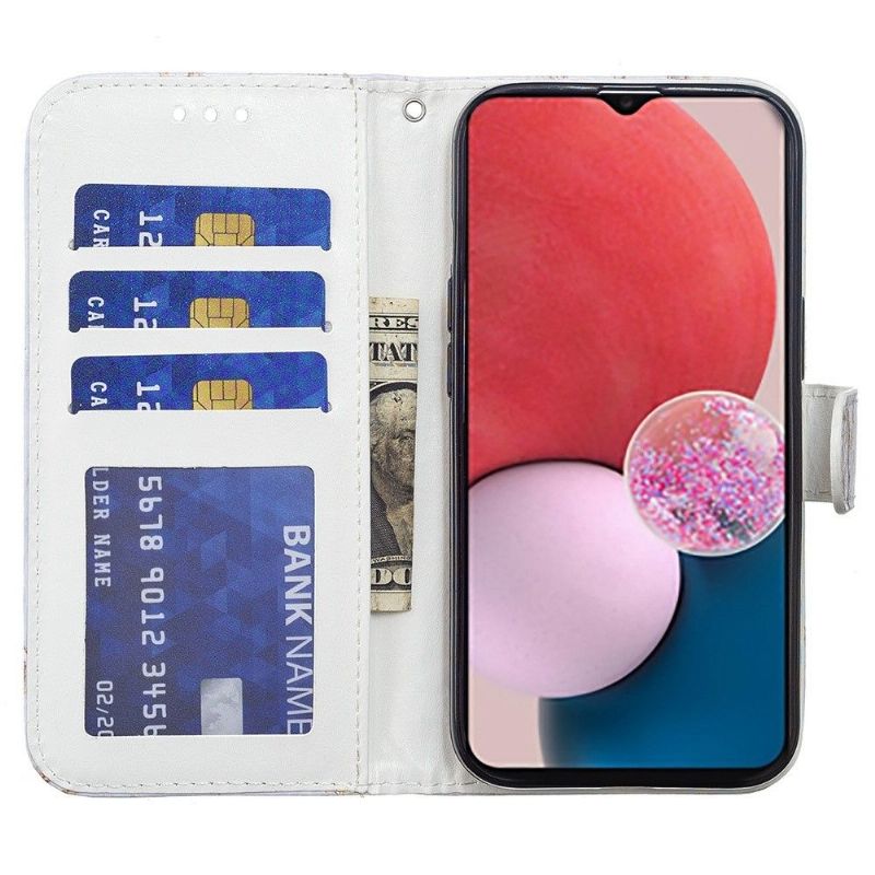 Læder Cover Samsung Galaxy A13 4G Ananas