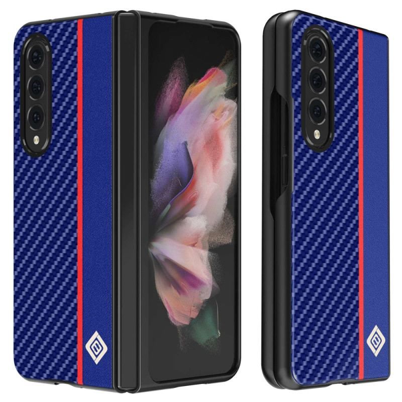 Cover Samsung Galaxy Z Fold 4 Carbon Fiber Line Lc. Imeeke