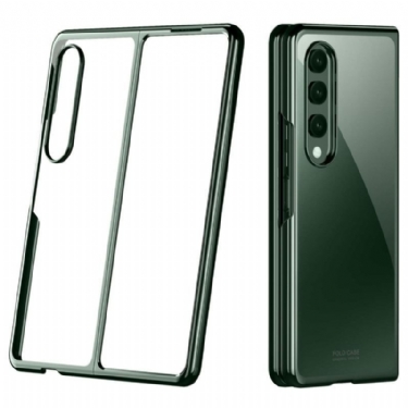 Cover Samsung Galaxy Z Fold 4 Diskret Metallisk