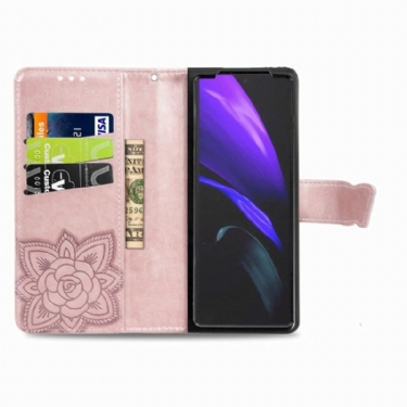 Flip Cover Samsung Galaxy Z Fold 4 Kæmpe Sommerfugl