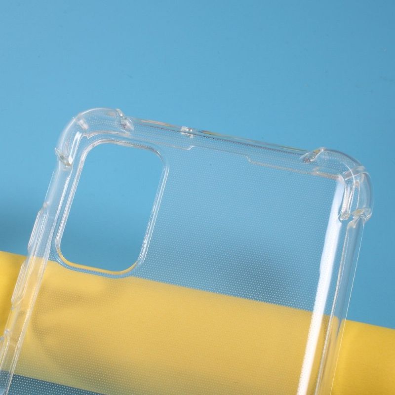 Cover Samsung Galaxy A41 Hemming Gennemsigtige Forstærkede Hjørner