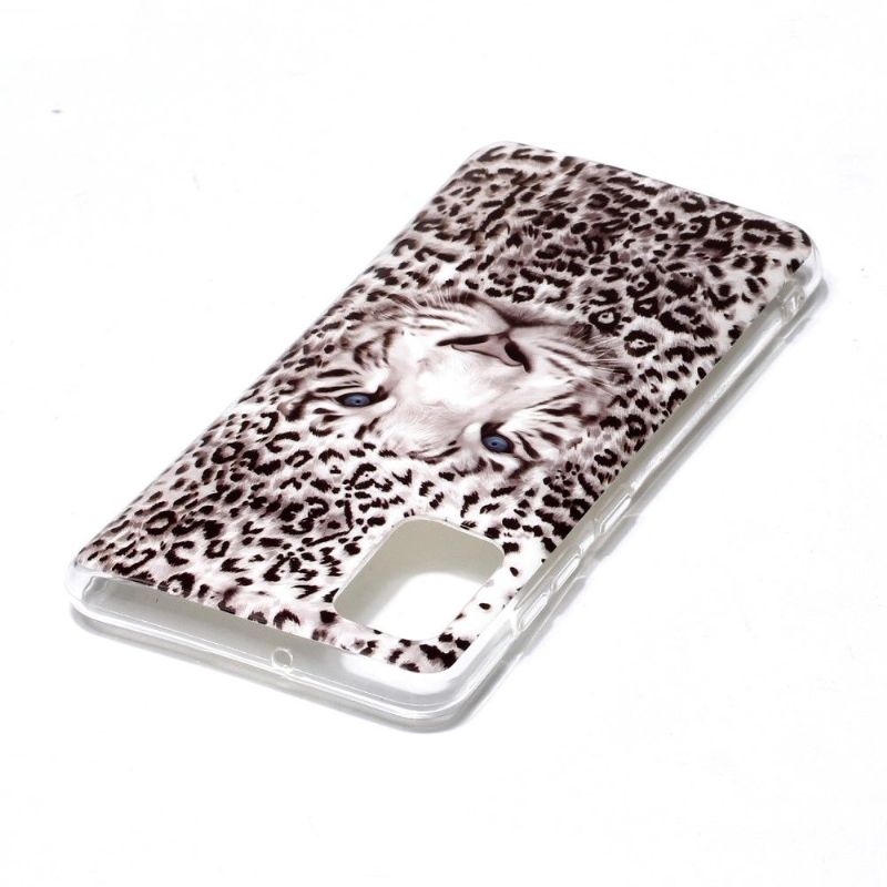 Cover Samsung Galaxy A41 Lysende Sneleopard