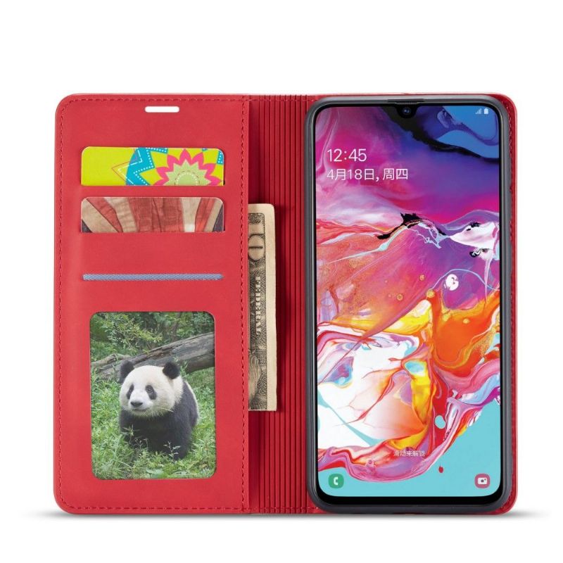 Flip Cover Samsung Galaxy A41 Fantasy Series Imiteret Læder