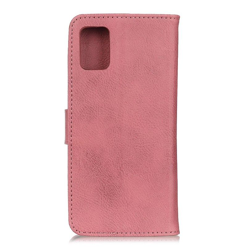 Flip Cover Samsung Galaxy A41 Khazneh Imiteret Læder - Pink