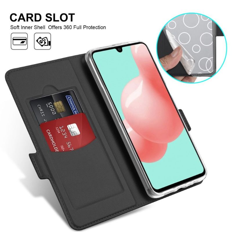 Flip Cover Samsung Galaxy A41 Læder Cover Stand Case