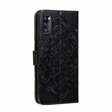 Flip Cover Samsung Galaxy A41 Lædereffekt Mandala