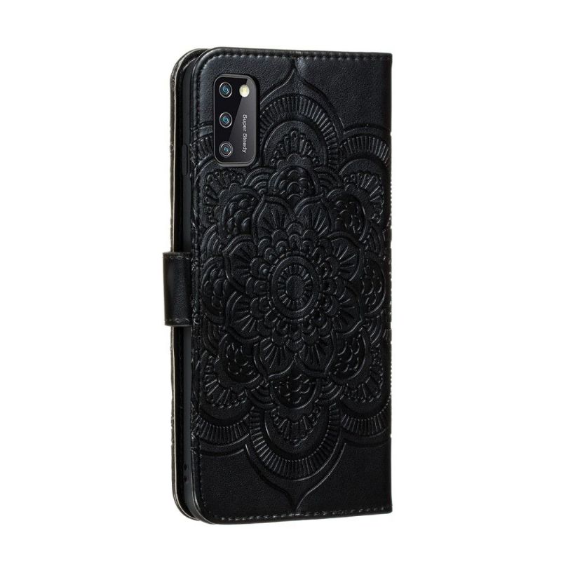 Flip Cover Samsung Galaxy A41 Lædereffekt Mandala