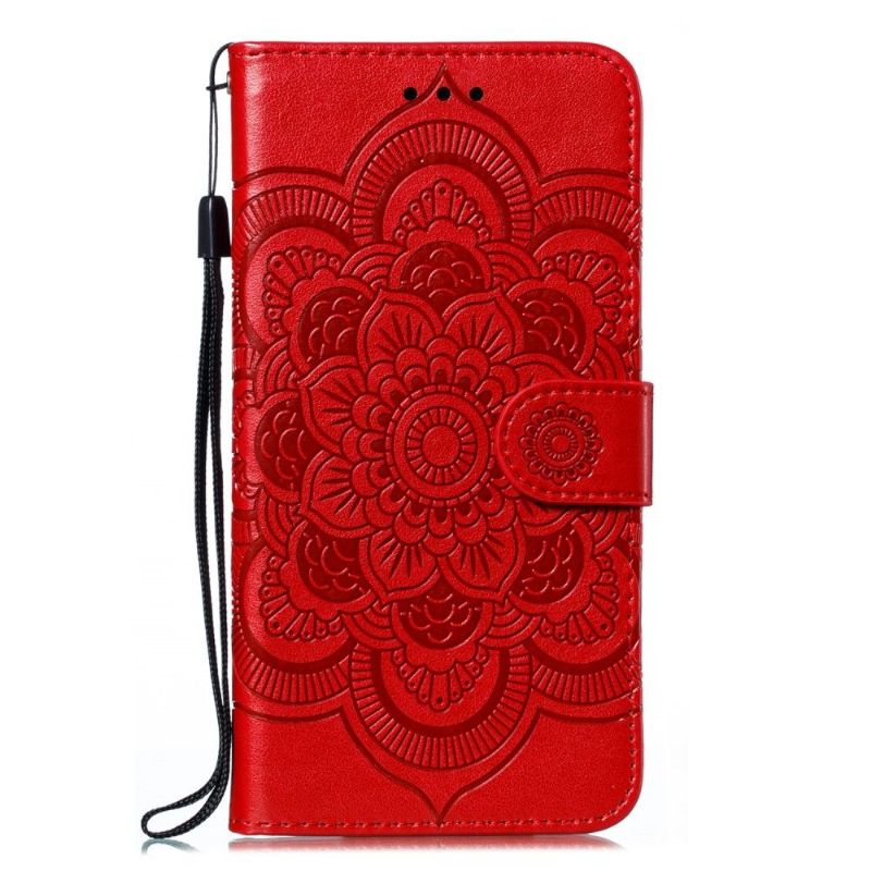 Flip Cover Samsung Galaxy A41 Lædereffekt Mandala