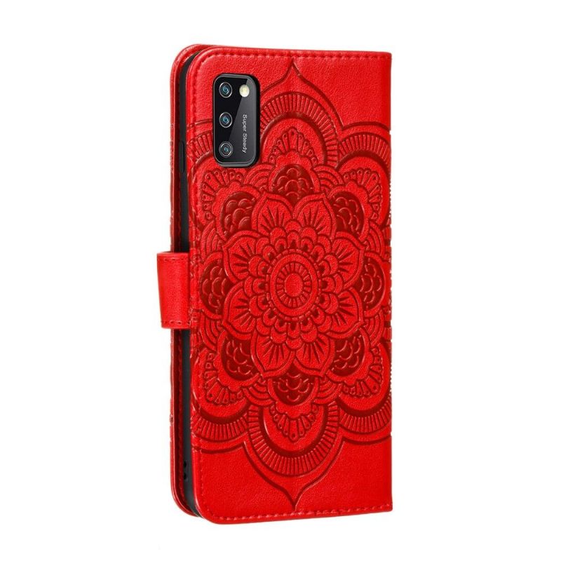 Flip Cover Samsung Galaxy A41 Lædereffekt Mandala