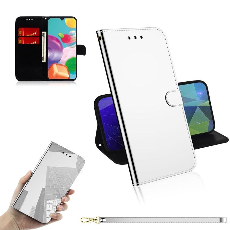 Flip Cover Samsung Galaxy A41 Spejleffektrem