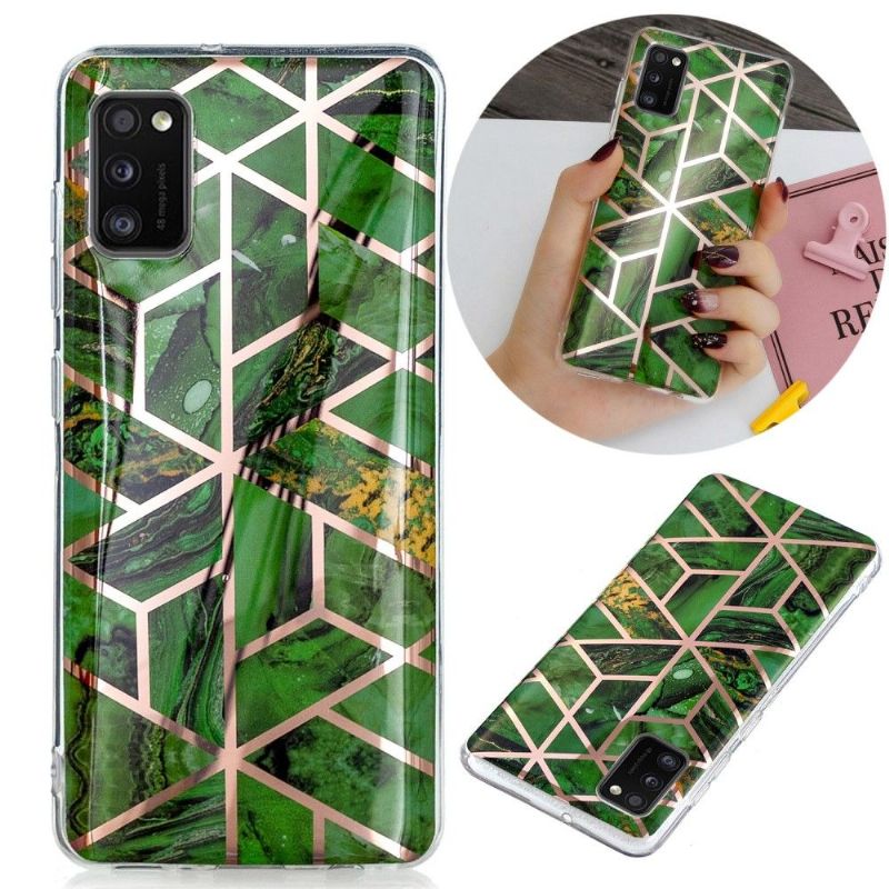 Mobilcover Samsung Galaxy A41 Fleksibel Geometri