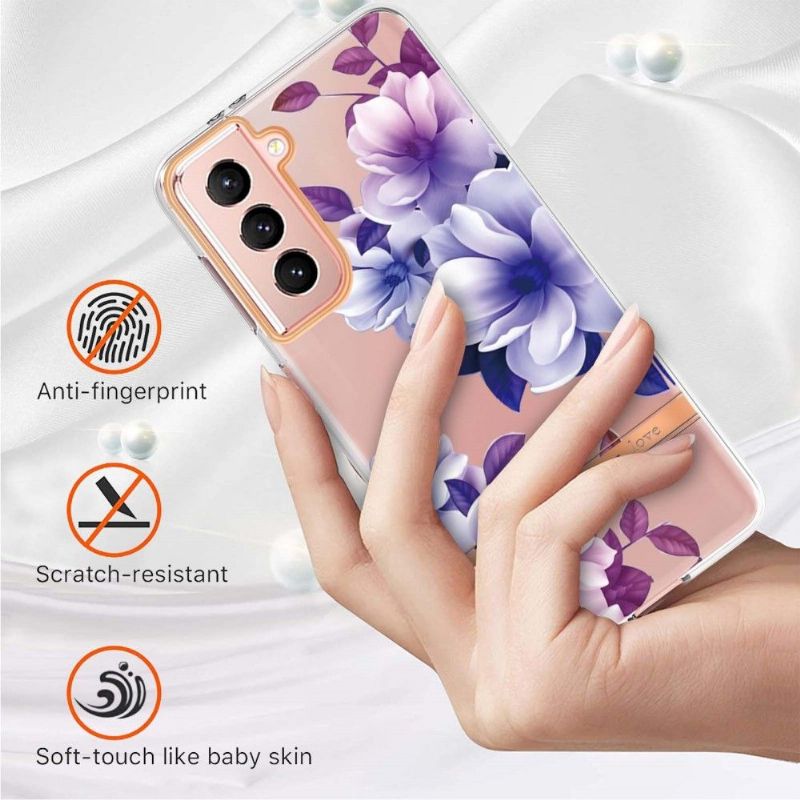 Cover Samsung Galaxy S21 5G Begoniablomst