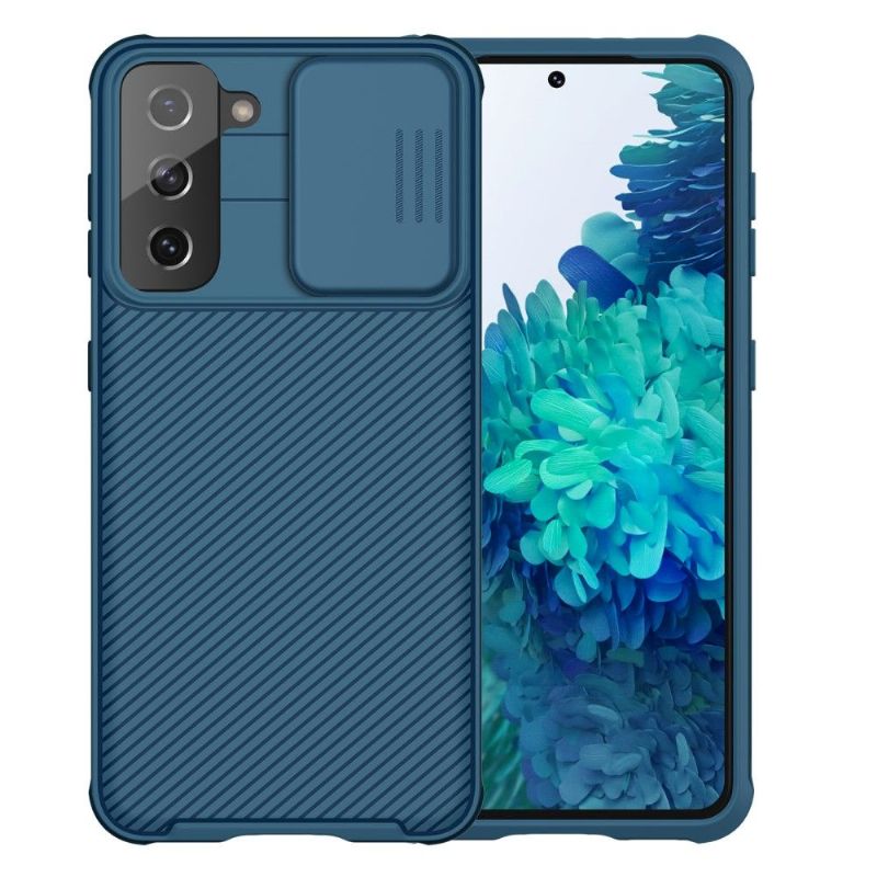 Cover Samsung Galaxy S21 5G Knastskærm Med Bagerste Linsedæksel