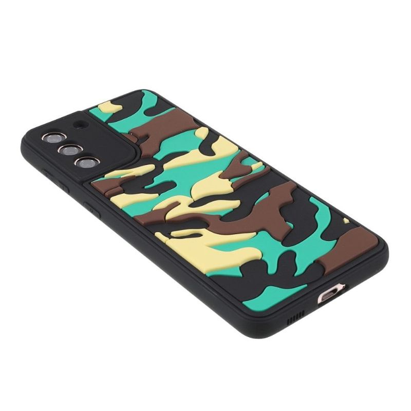Cover Samsung Galaxy S21 5G Robust Militær Camouflage