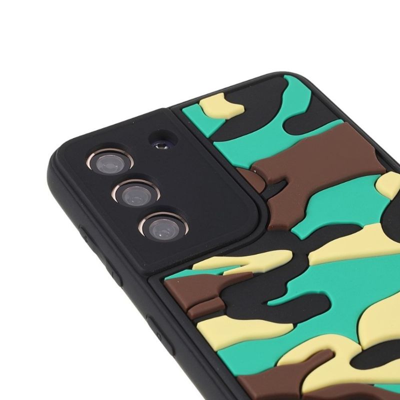 Cover Samsung Galaxy S21 5G Robust Militær Camouflage