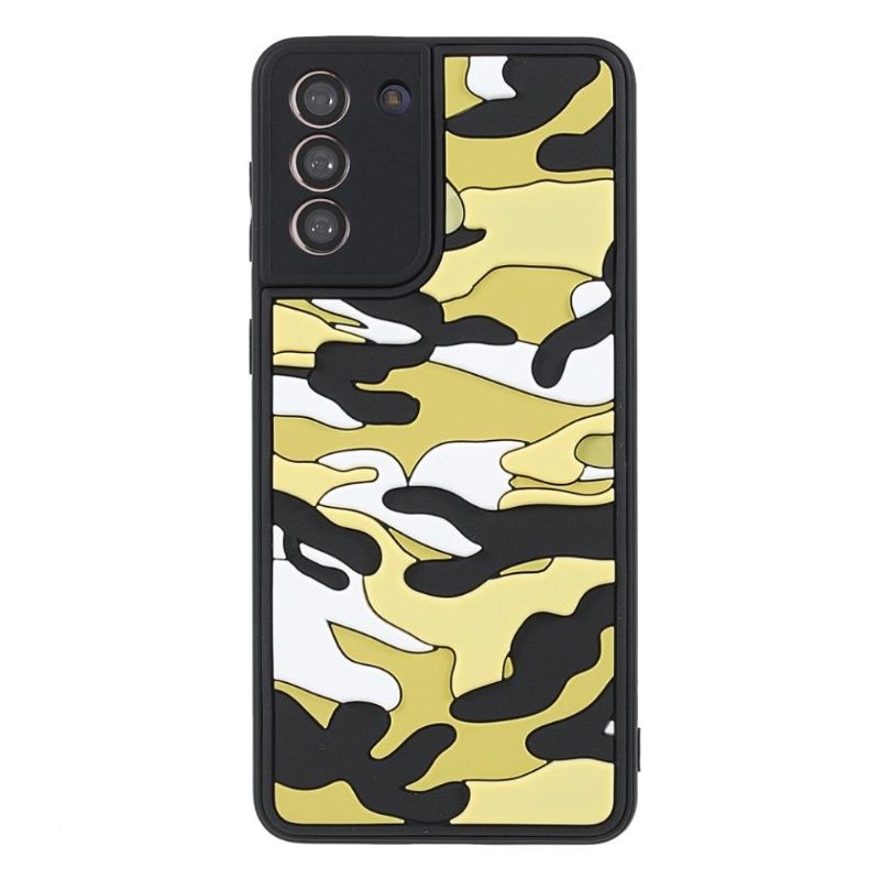 Cover Samsung Galaxy S21 5G Robust Militær Camouflage