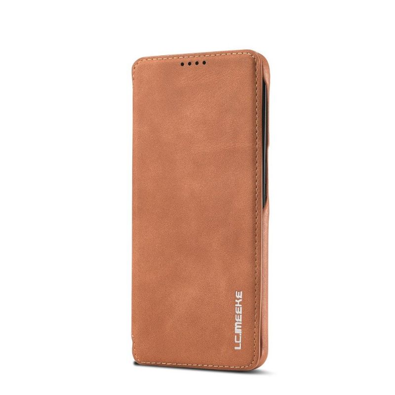 Flip Cover Samsung Galaxy S21 5G Solid Suit Imiteret Læder