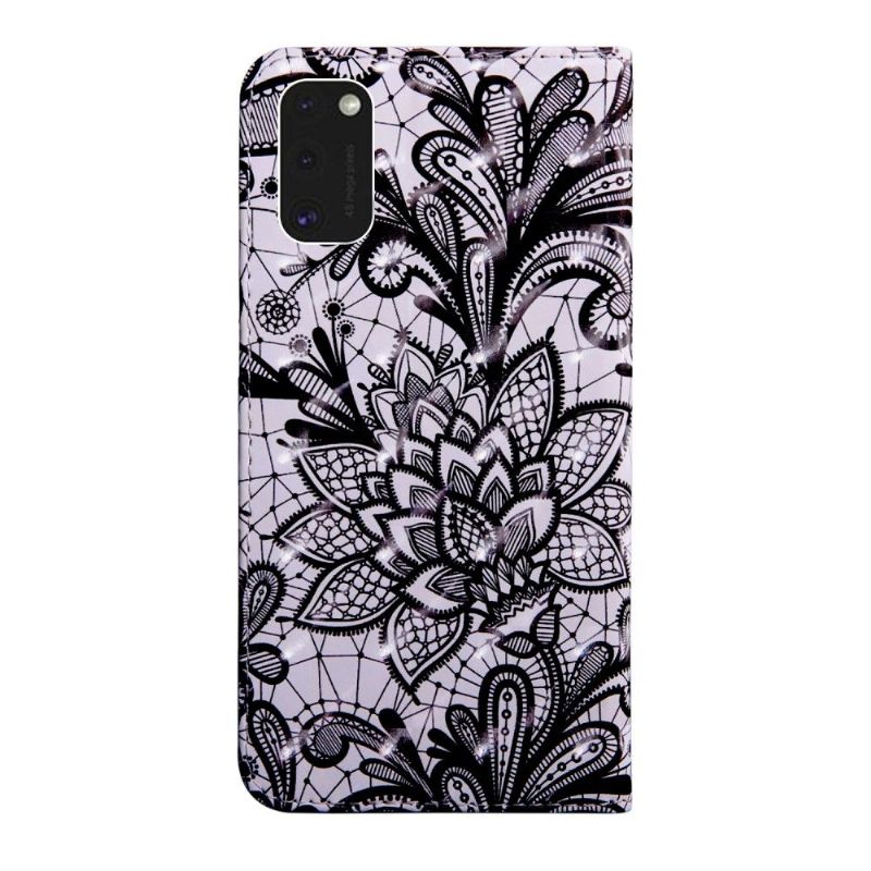 Læder Cover Samsung Galaxy S21 5G Original Blondeblomst