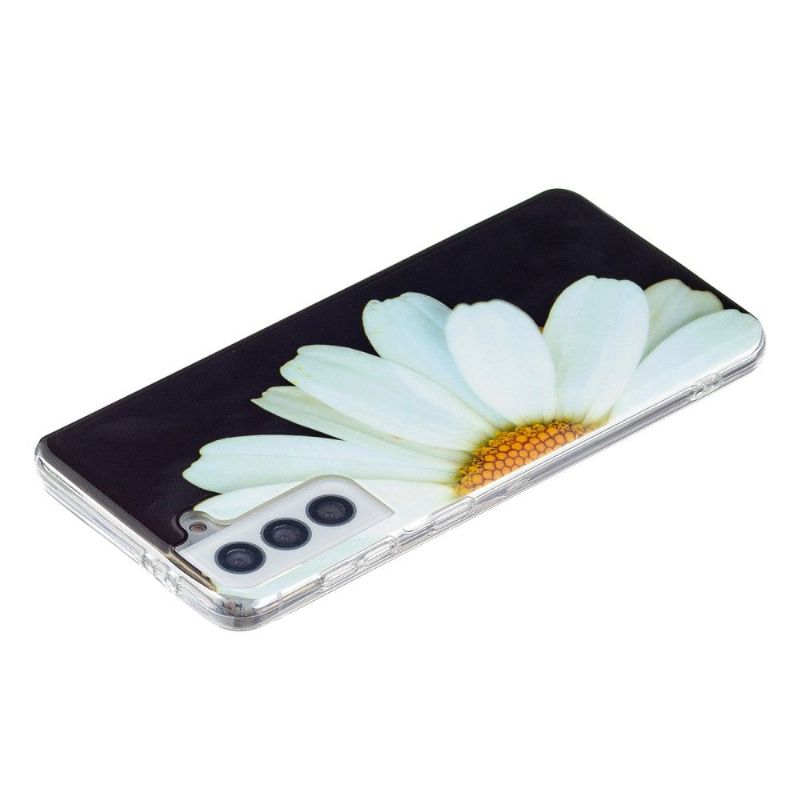 Mobilcover Samsung Galaxy S21 5G Original Fluorescerende Daisy