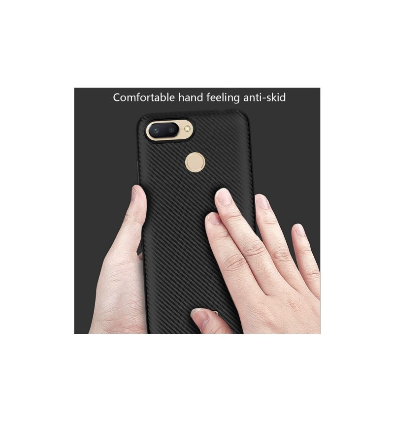 Cover Xiaomi Redmi 6 Anti-fald Carbon Fiber Coating Gel