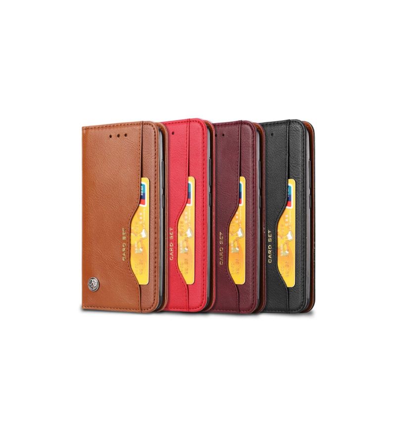 Etui Xiaomi Redmi 6 Stand Case Læder Kortholder