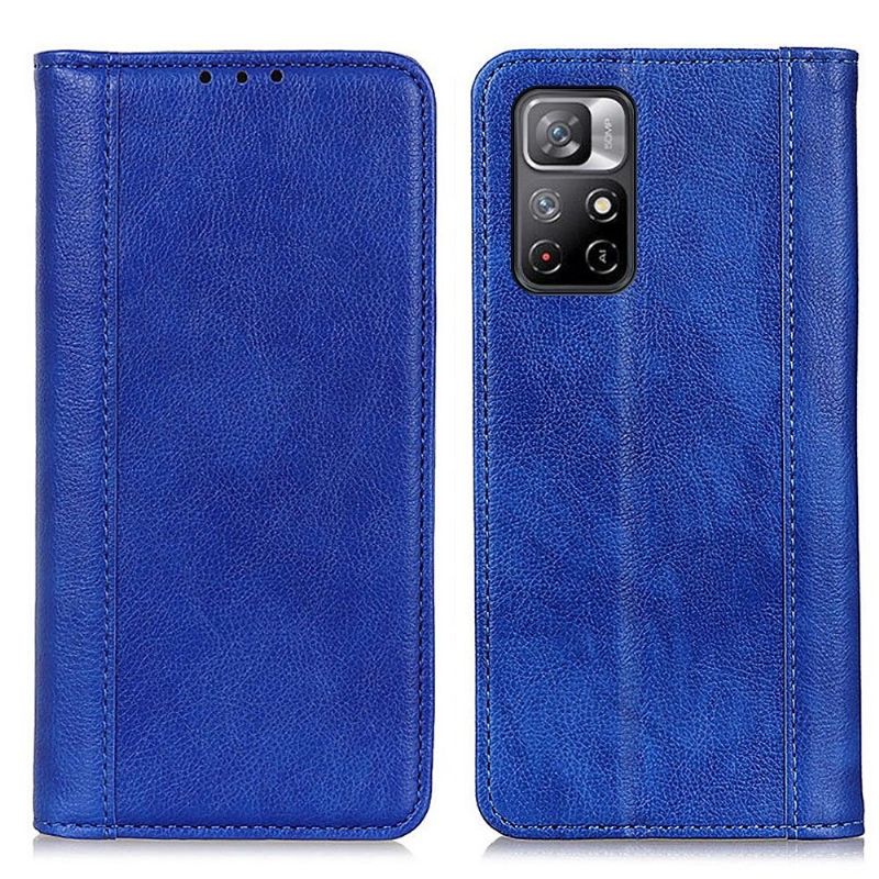 Case Poco M4 Pro 5G Original Flip Cover Sylvester Folio I Imiteret Læder