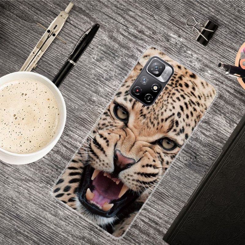 Cover Poco M4 Pro 5G Brølende Leopard